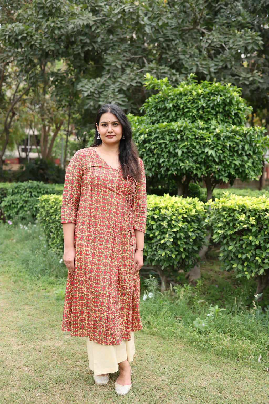 Rang Mahal Angrakha Wrap Kurta